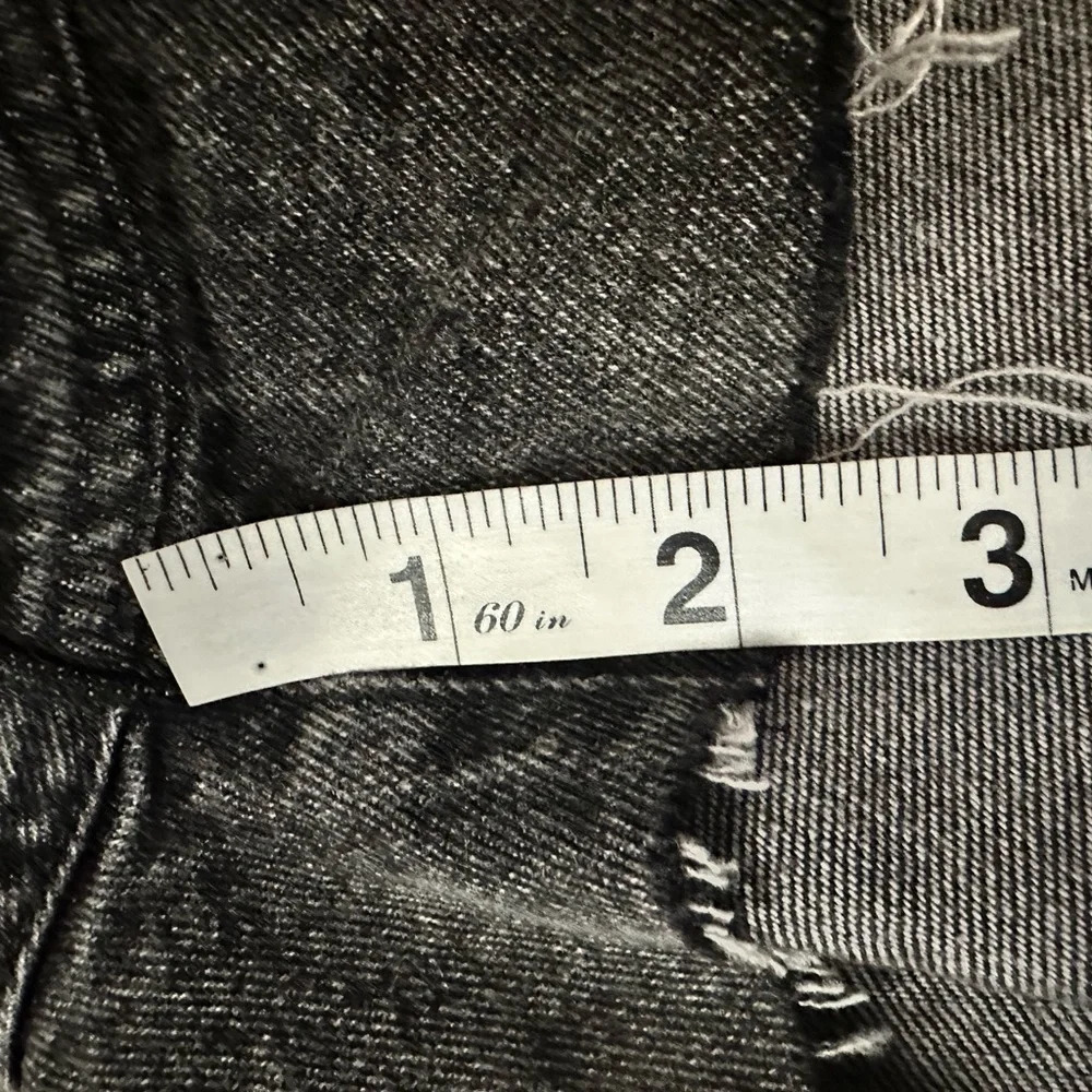 Vestique Black Denim Shorts, Small — image 5 of 5